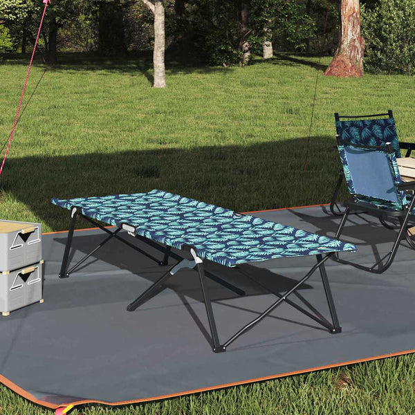 Klappbares Campingbett Blatt Wald 206cm
