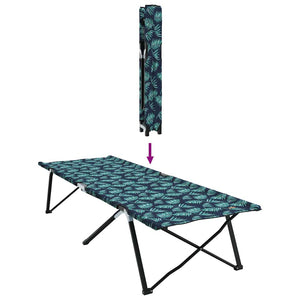 Klappbares Campingbett Blatt Wald 206cm