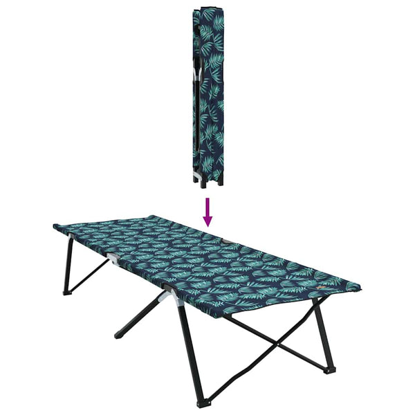 Klappbares Campingbett Blatt Wald 206cm