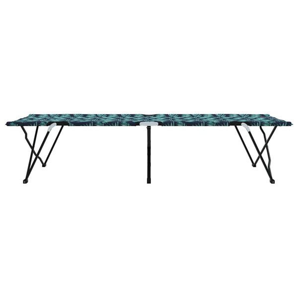 Klappbares Campingbett Blatt Wald 206cm