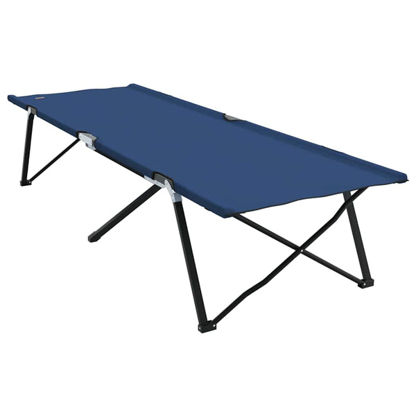 Klappbares Campingbett 2er-Set Blau