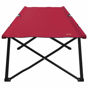 Klappbares Campingbett, 2er-Set, Rot