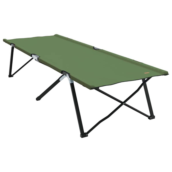 2er Faltbares Campingbett Grün 206 cm