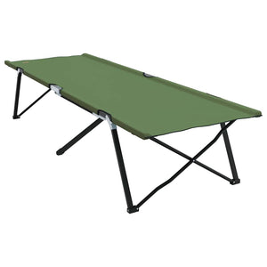 2er Faltbares Campingbett Grün 206 cm