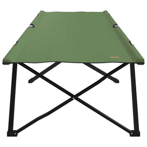 2er Faltbares Campingbett Grün 206 cm