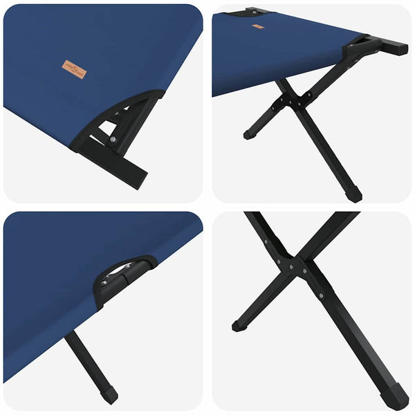 Klappbares Campingbett Blau 193cm
