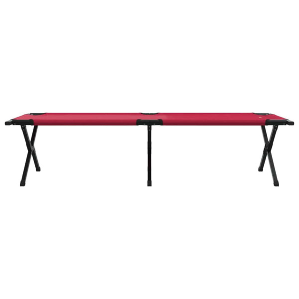 Klappbares Campingbett Rot 193cm
