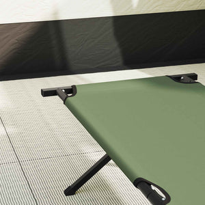 Klappbares Campingbett Grün 193 cm