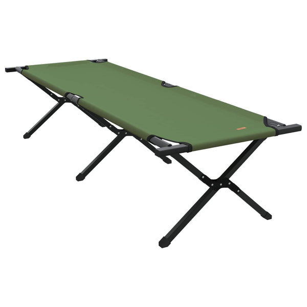 Klappbares Campingbett Grün 193 cm