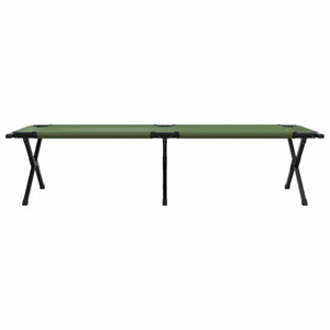 Klappbares Campingbett Grün 193 cm