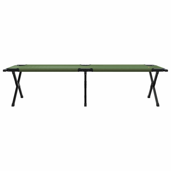Klappbares Campingbett Grün 193 cm