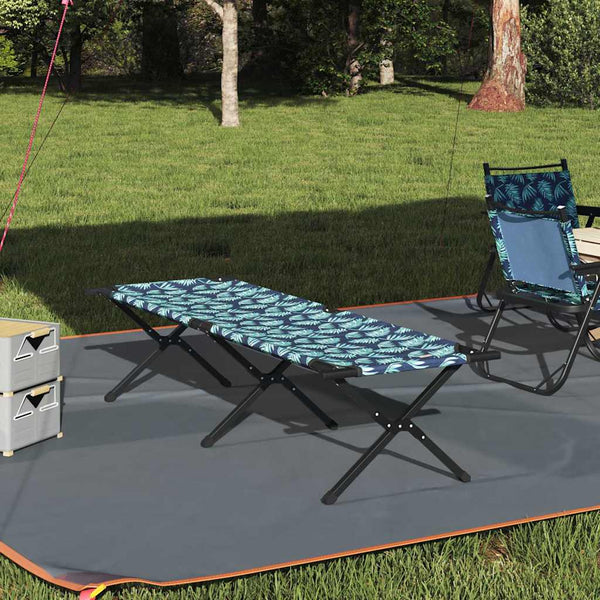 Klappbares Campingbett Blatt Wald 193cm