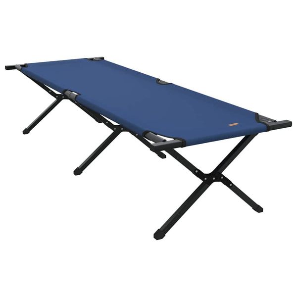 Klappbare Campingbetten 2er-Set, Blau