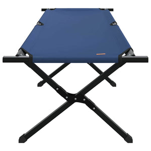 Klappbare Campingbetten 2er-Set, Blau