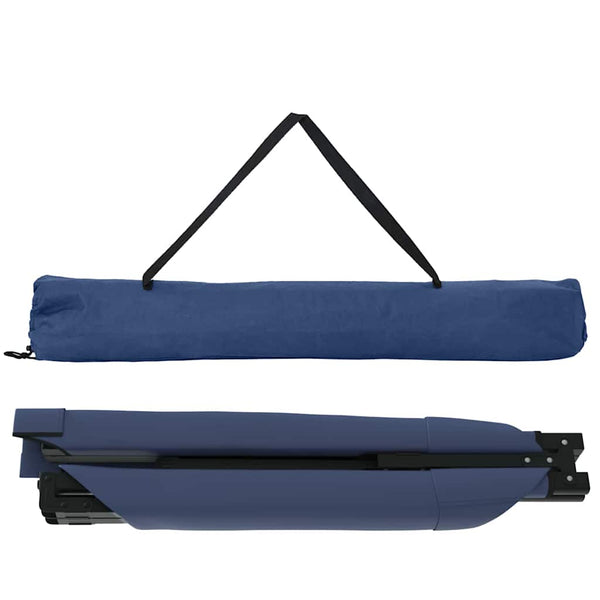 Klappbare Campingbetten 2er-Set, Blau