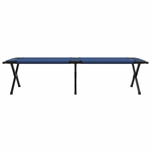 Klappbare Campingbetten 2er-Set, Blau
