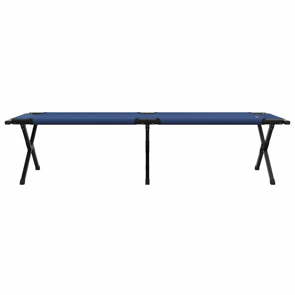 Klappbare Campingbetten 2er-Set, Blau