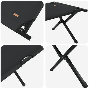 Klappbares Campingbett, 2er-Set