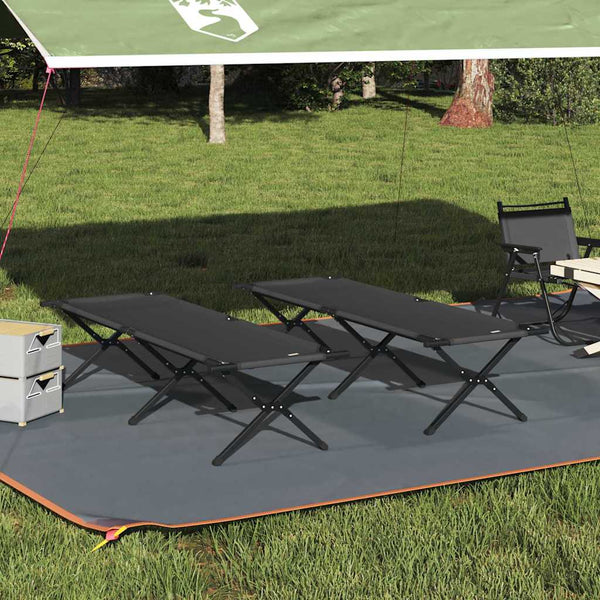 Klappbares Campingbett, 2er-Set