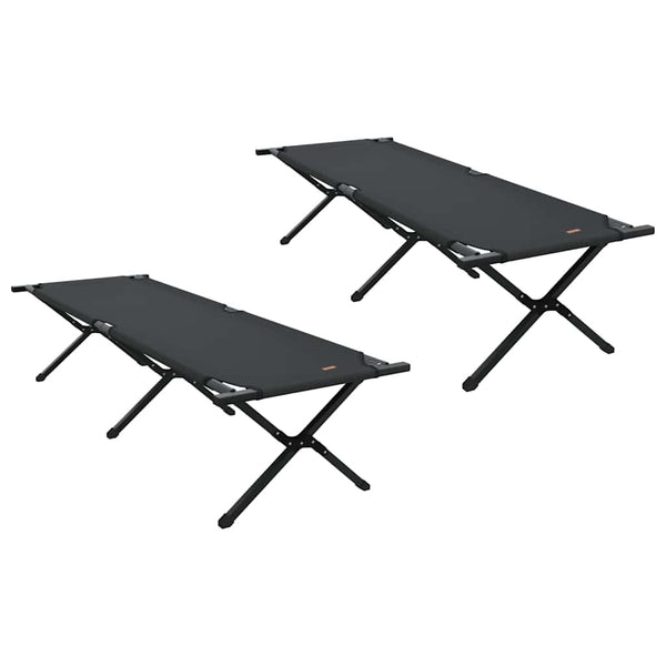 Klappbares Campingbett, 2er-Set