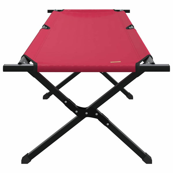 Klappbares Feldbett Camping 2er Set Rot