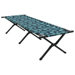Klappbares Campingbett 2er-Set, Waldmuster