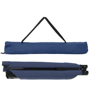 Klappbares Campingbett Blau 210 cm