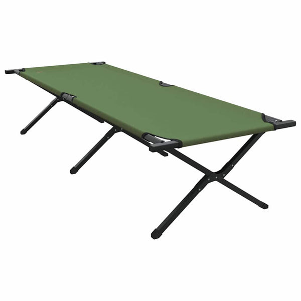 Klappbares Campingbett Grün 210 cm