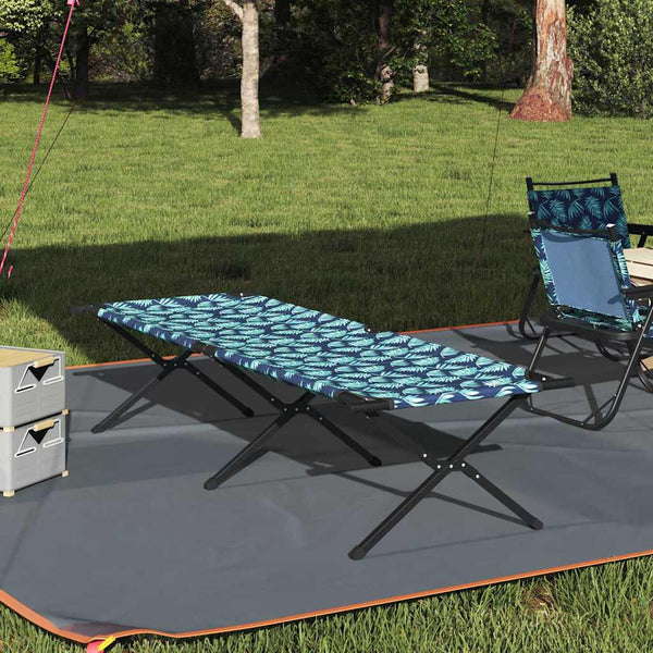 Klappbares Campingbett Blatt Wald 210cm