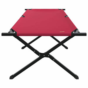 Klappbares Feldbett Camping, 2er Set Rot