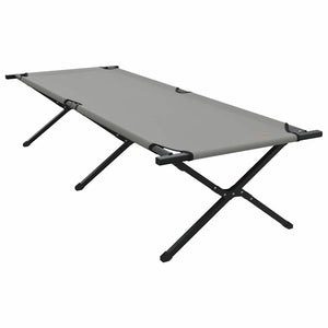 Klappbares Feldbett 2er-Set, Grau, 210 cm