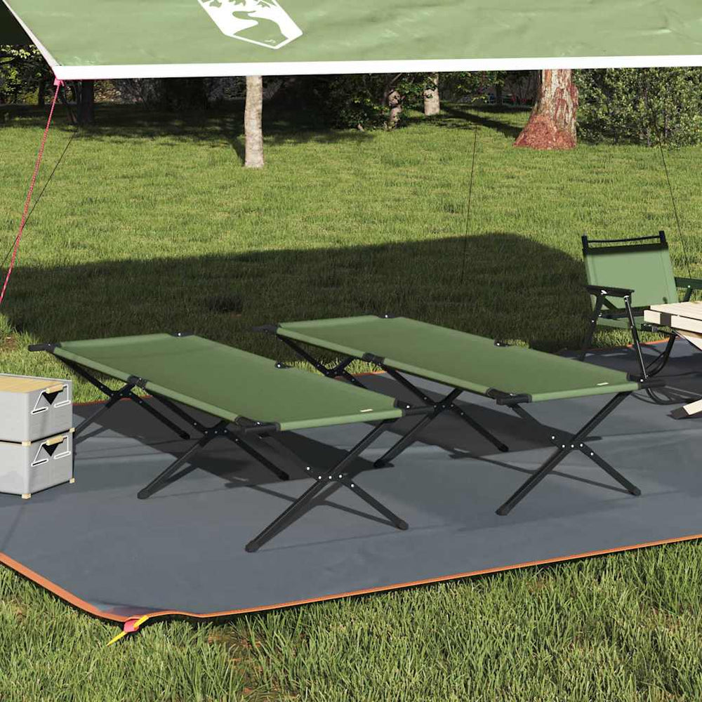 Klappbares Feldbett 2er-Set für Camping
