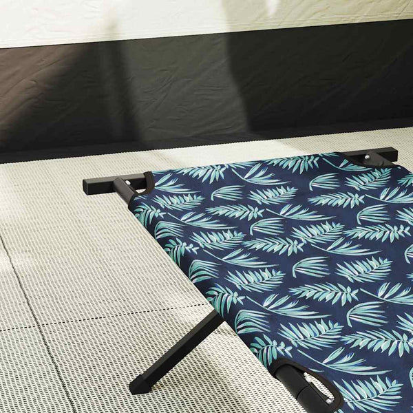 Klappbares Campingbett 2er-Set, Waldmuster