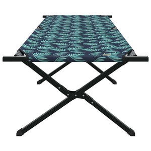 Klappbares Campingbett 2er-Set, Waldmuster