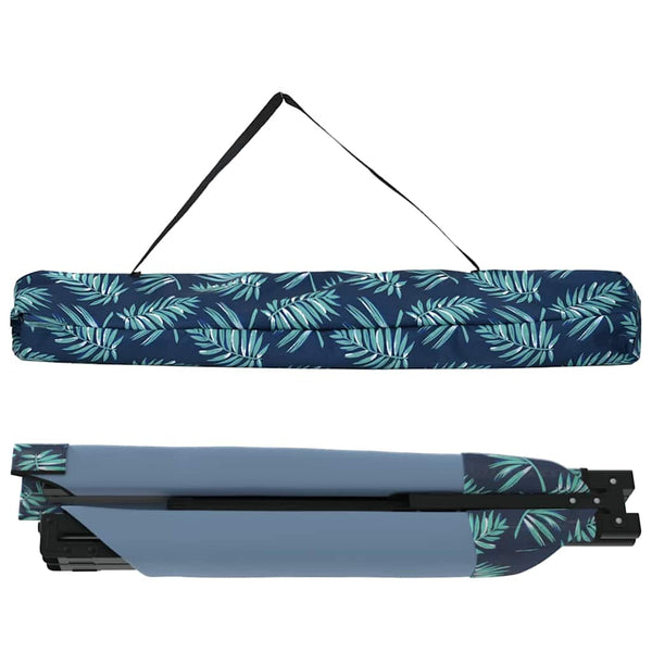 Klappbares Campingbett 2er-Set, Waldmuster