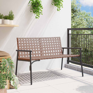 Gartenstuhl Braun Poly-Rattan