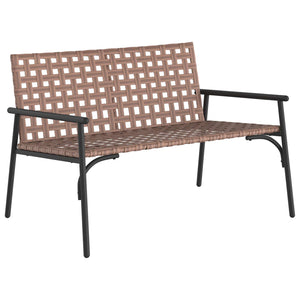 Gartenstuhl Braun Poly-Rattan