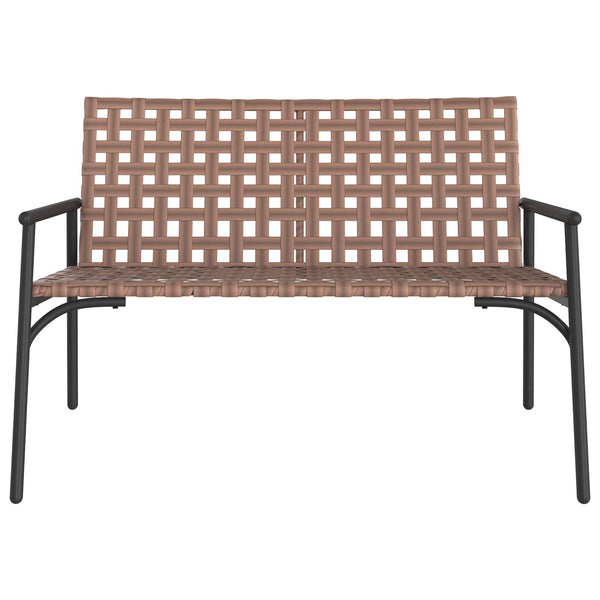 Gartenstuhl Braun Poly-Rattan