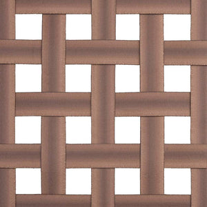 4-teilige Garten Essgruppe Braun Poly-Rattan