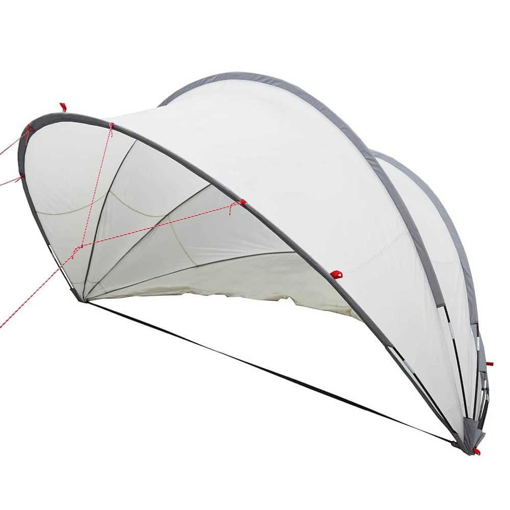 Pool Dome Grau/Orange 336x322x160cm