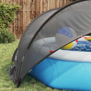 Pool Dome Schwarz 336x322x160cm