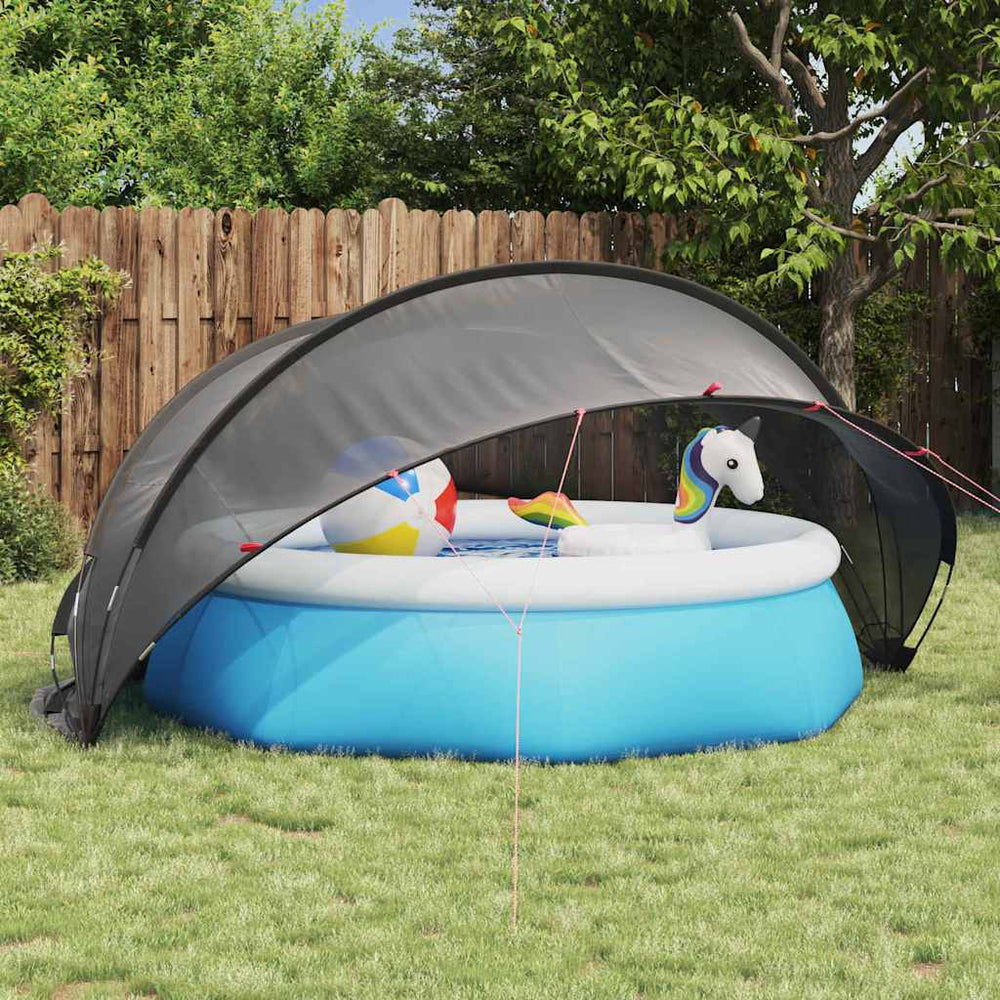 Pool Dome Schwarz 336x322x160cm