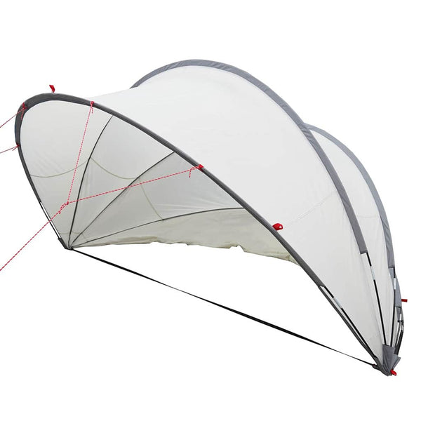 Pool Dome Grau/Orange 405x405x192cm