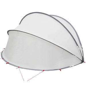 Pool Dome Grau/Orange 405x405x192cm