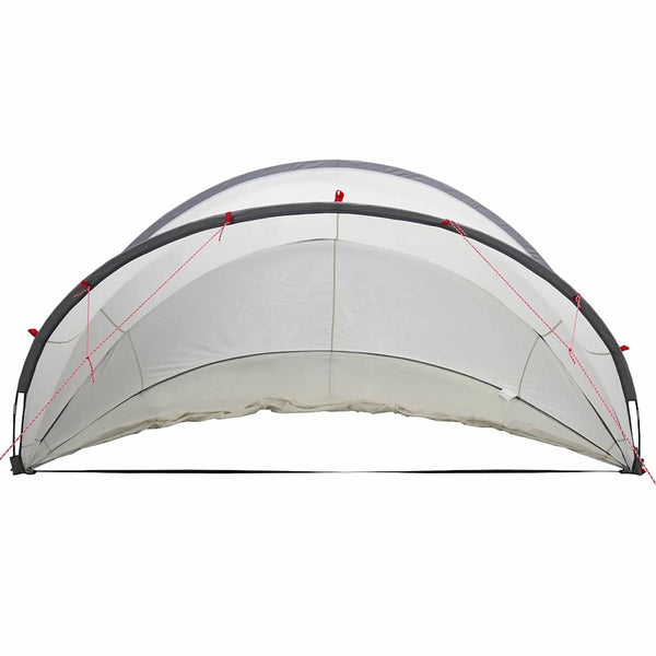 Pool Dome Grau/Orange 405x405x192cm