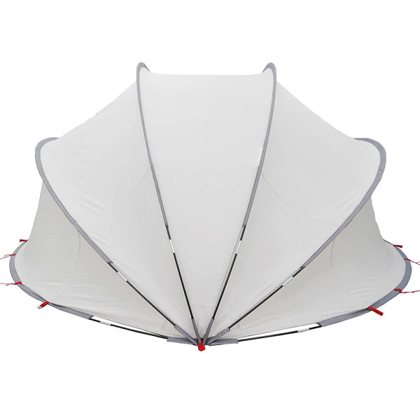 Pool Dome Grau/Orange 405x405x192cm