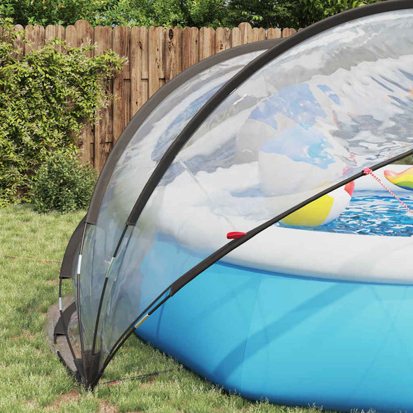 Pool Dome Transparent 405x405x192 cm