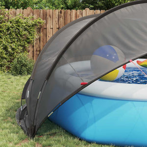Pool Dome Schwarz 405 cm