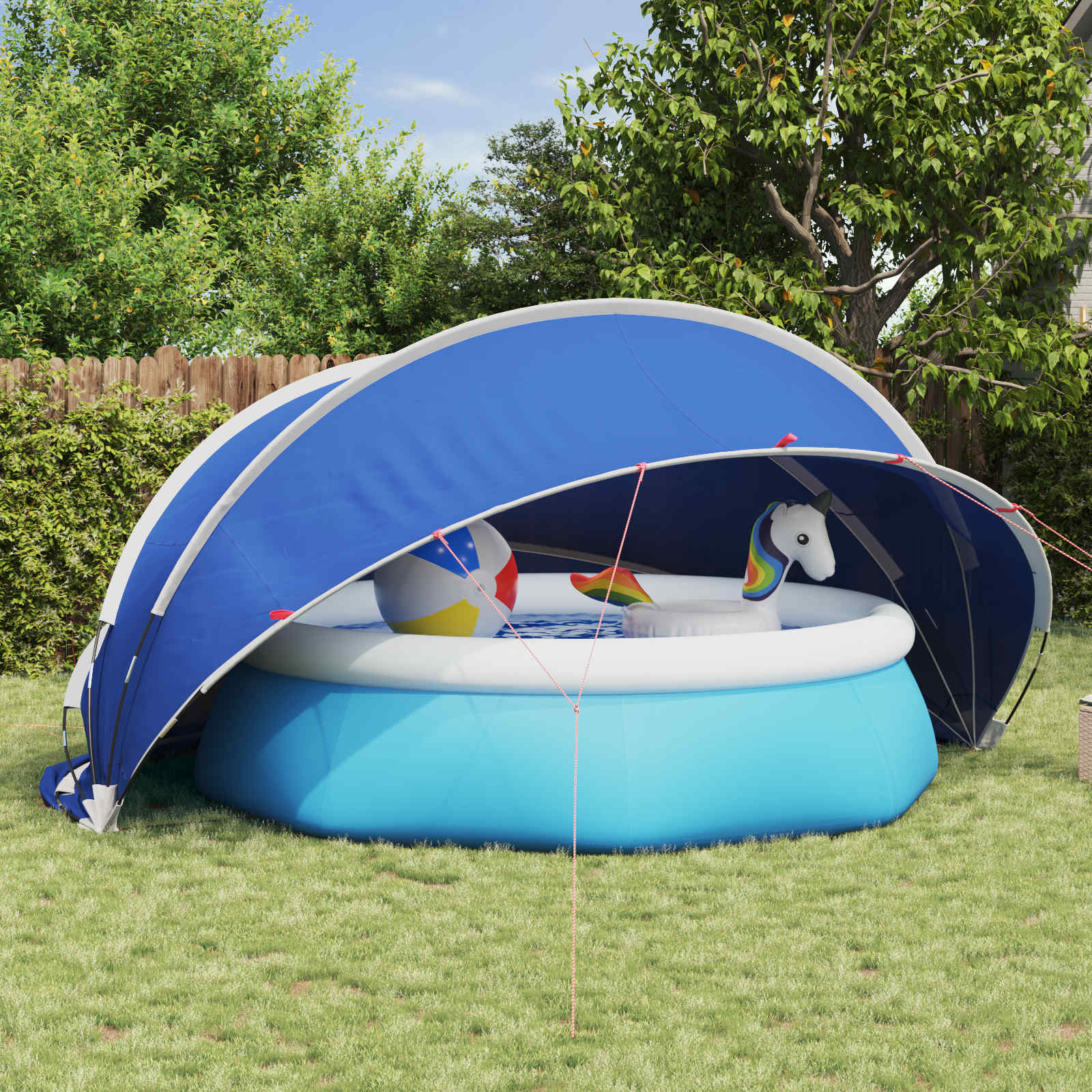 Pool Dome Grün 430x430x210 cm