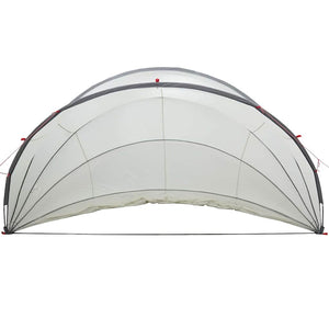 Pool Dome Grau & Orange 430x430x210cm